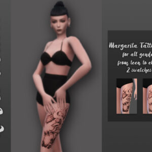 Margarita tattoo No12