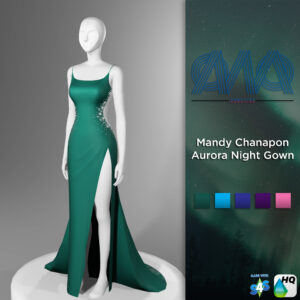 Mandy Chanapon - Robe de nuit Aurora