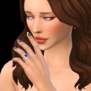 Bague Catherine Saphir