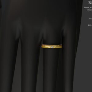 Ensemble de bagues pour couple