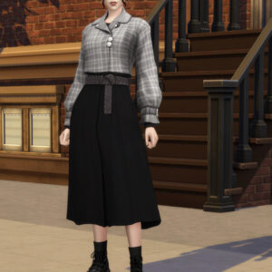 Ensemble veste et jupe Rowan (Femme) - Autumn City