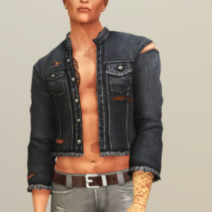 Veste en jean 2020 M II (uniquement la veste)