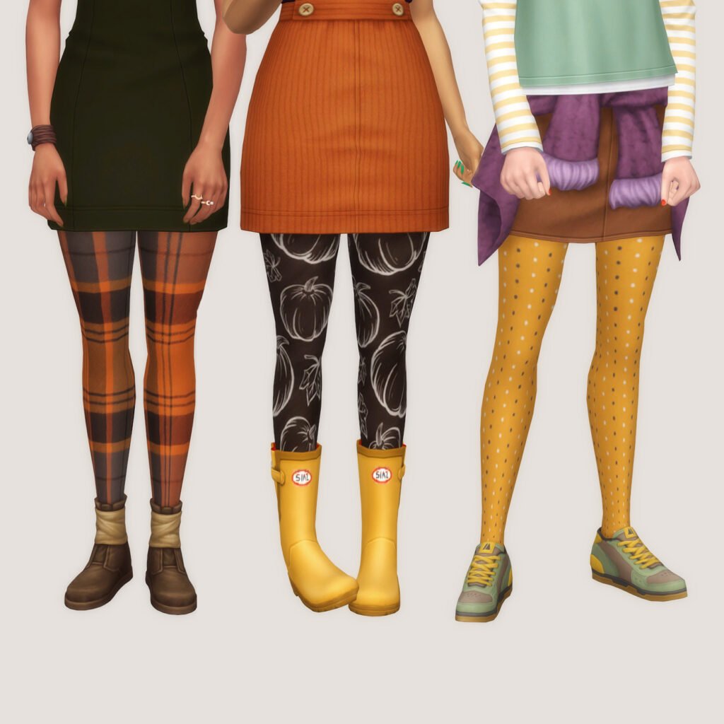 Collection de CC Sims 4 pour l'automne