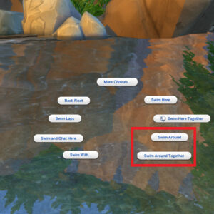 Nager dans des piscines
