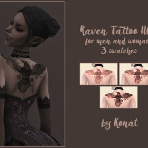 Tatouage corbeau n°5
