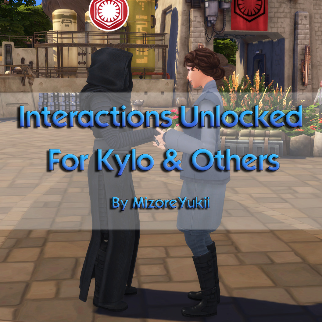 Interactions débloquées pour Kylo et les autres
