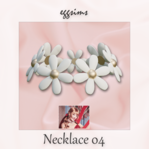 J'AIME le collier de fleurs