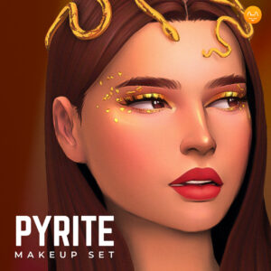 Set de maquillage en pyrite