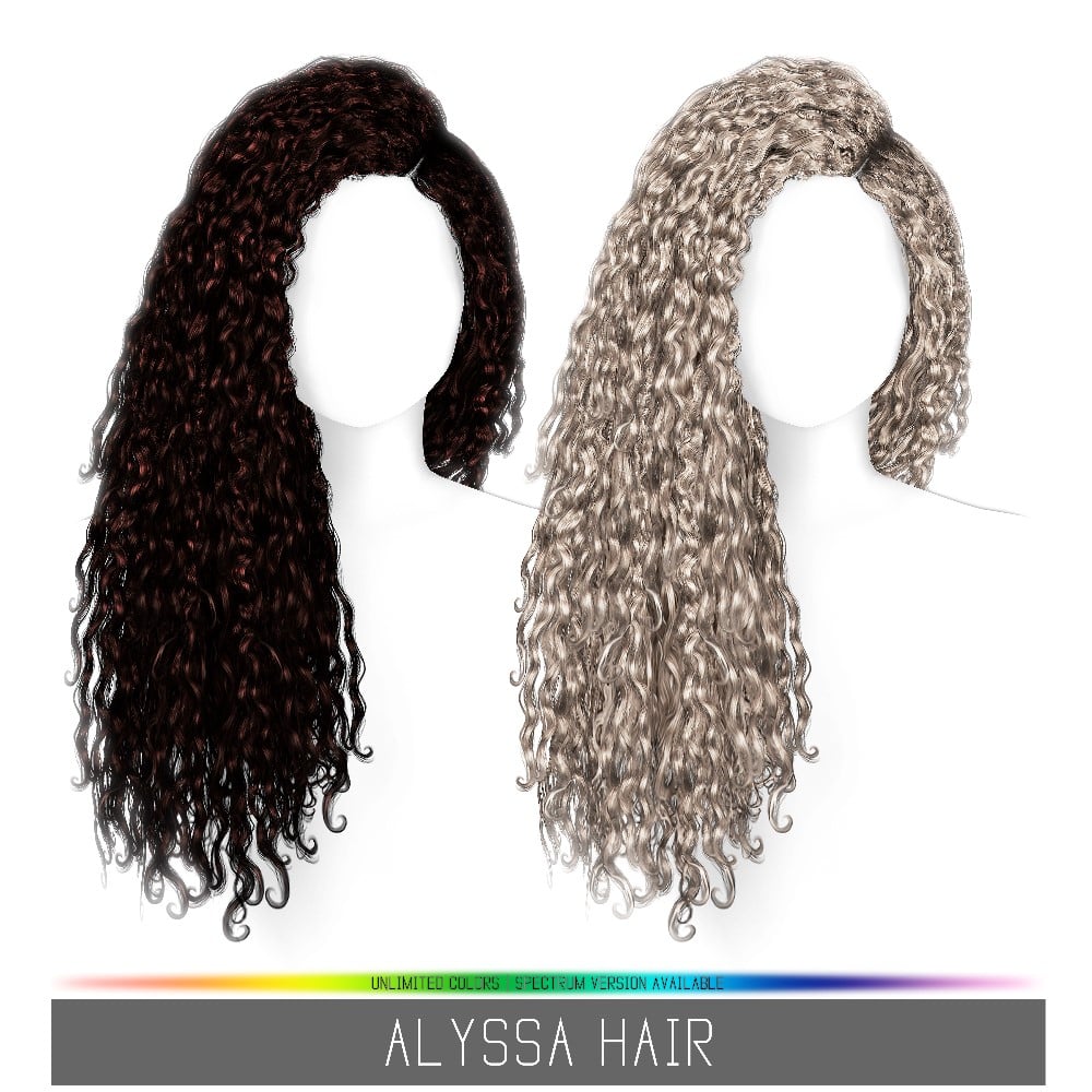 Les cheveux d'Alyssa de Simpliciaty