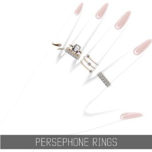 Bagues de Perséphone de Simpliciaty