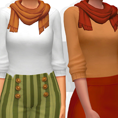 Collection de CC Sims 4 pour l'automne