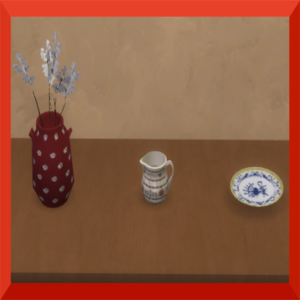 Objets d'anniversaire de Josefina