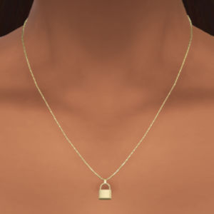 Collier à médaillon