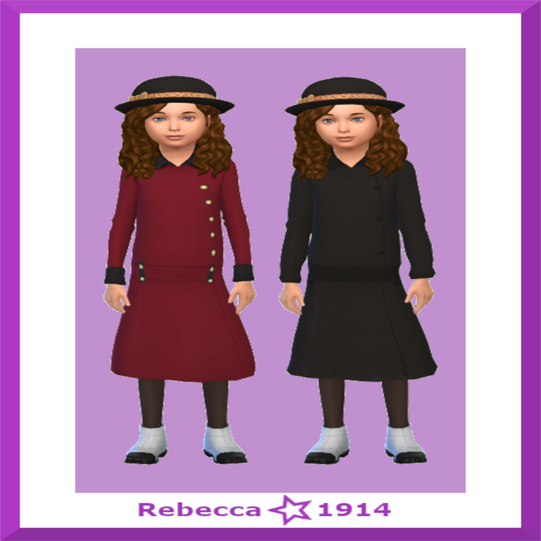 Les tenues de rencontre et d'hiver de Rebecca