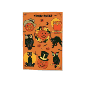 affiches vintage d'halloween