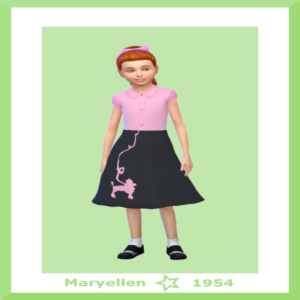 La jupe caniche de Maryellen