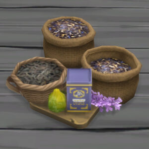 Lavande Earl Grey Tea Ingrédient moulu