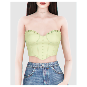 Corset à boutons Lydia