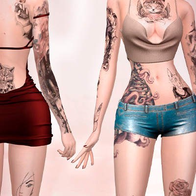 Femme Fatale Tattoo body