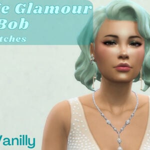 Bob ondulé Vintage Glamour Recolor