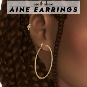 Boucles d'oreilles Aine