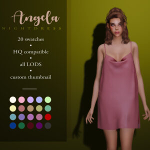 Chemise de nuit Angela