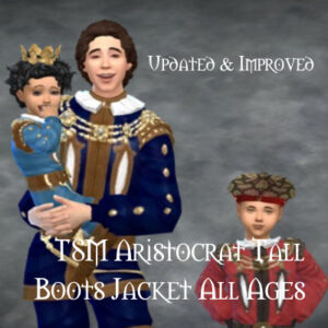 TSM Aristocrat Tall Boots Veste pour tous les âges