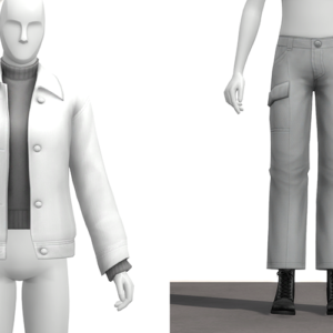 Winter City - M Manteau Robin et pantalon Snowden (Masculin)