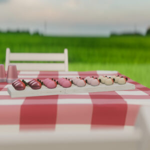 Set de décoration pour pique-nique de printemps