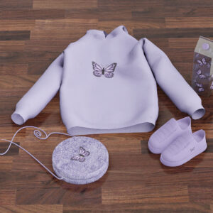 Set de papillons pastel