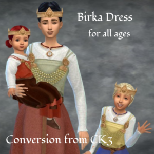 CK3 Norse Dress Birka pour tous les âges