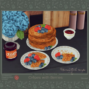 Crêpes aux baies