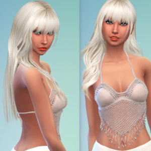 Blueberry - Elise - Top en crochet