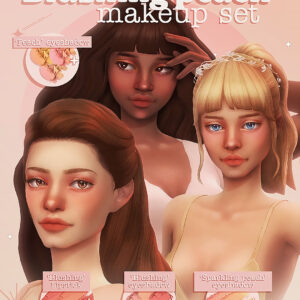 Set de maquillage Blushing Peach