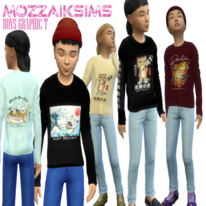 Enfant - T-shirt graphique masculin