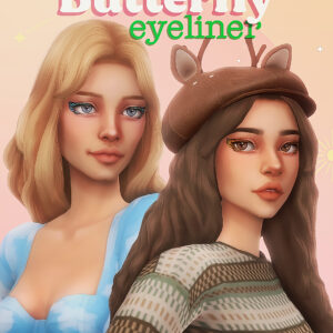 Eye-liner papillon
