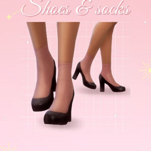 Chaussures et chaussettes de Celestial Set