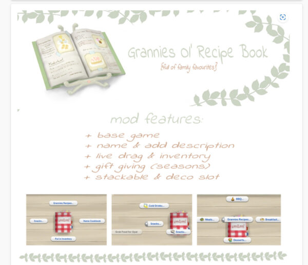 Livre de cuisine des grands-mères (BASIC) – Image 2