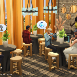 Stylish Wood - Fancy Dining CC Pack