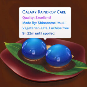 Gâteau Galaxy Raindrop