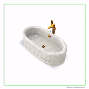 Luxury Bathroom CC Pack