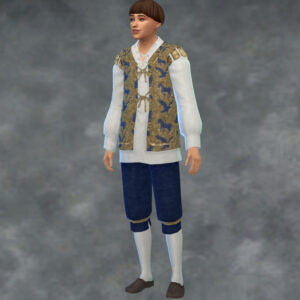 Tudor Squire Outfit Fancy Version