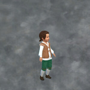 Tenue d'écuyer Tudor (unie) pour tous les âges