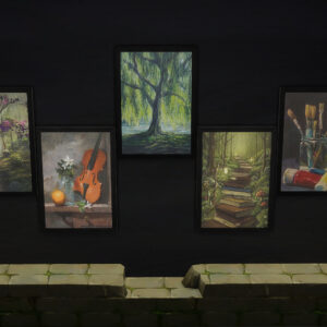 Base Game Compatible Fine Art Picture Part 1