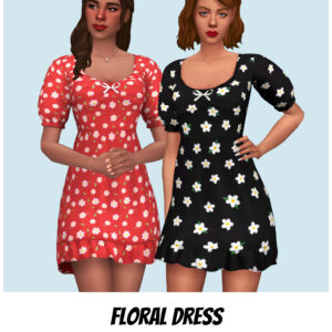 Robe florale