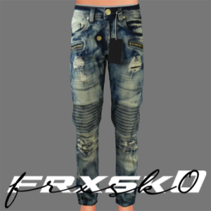 Frxsk0 Acid Wash Jeans