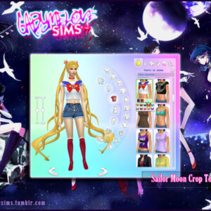 Crop Tops Sailor Moon