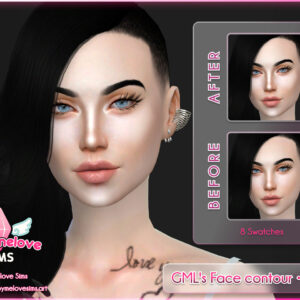 GML's Face Contour • FC01, face paint