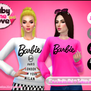 Je suis une fille Barbie ♥ T-Shirts & Sweaters