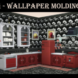 Ensemble mural Gothic Garden - Papier peint 2